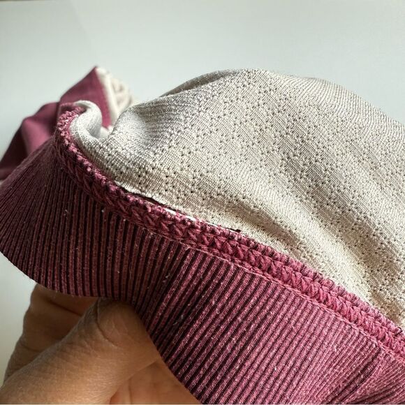 Vuori Lux Rib Daily Bra plum burgundy purple Large - Picture 6 of 6